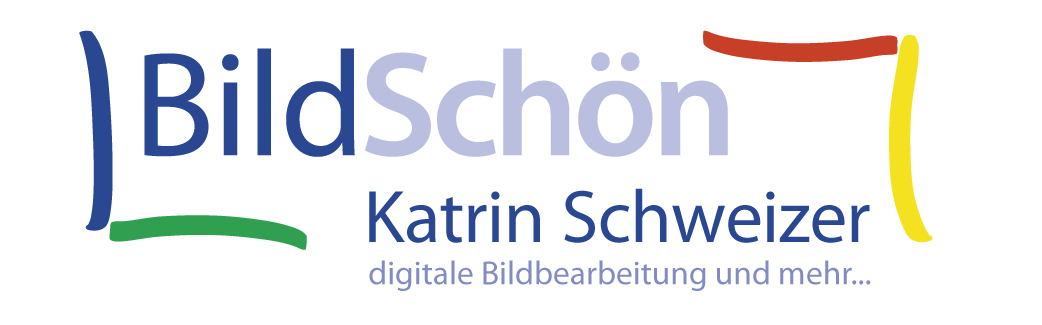 Logo der Firma Bildschön - Katrin Schweizer, digitale Bildbearbetung und mehr...